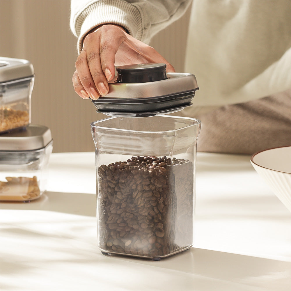 Steel POP Small Square Storage Container - 900ml