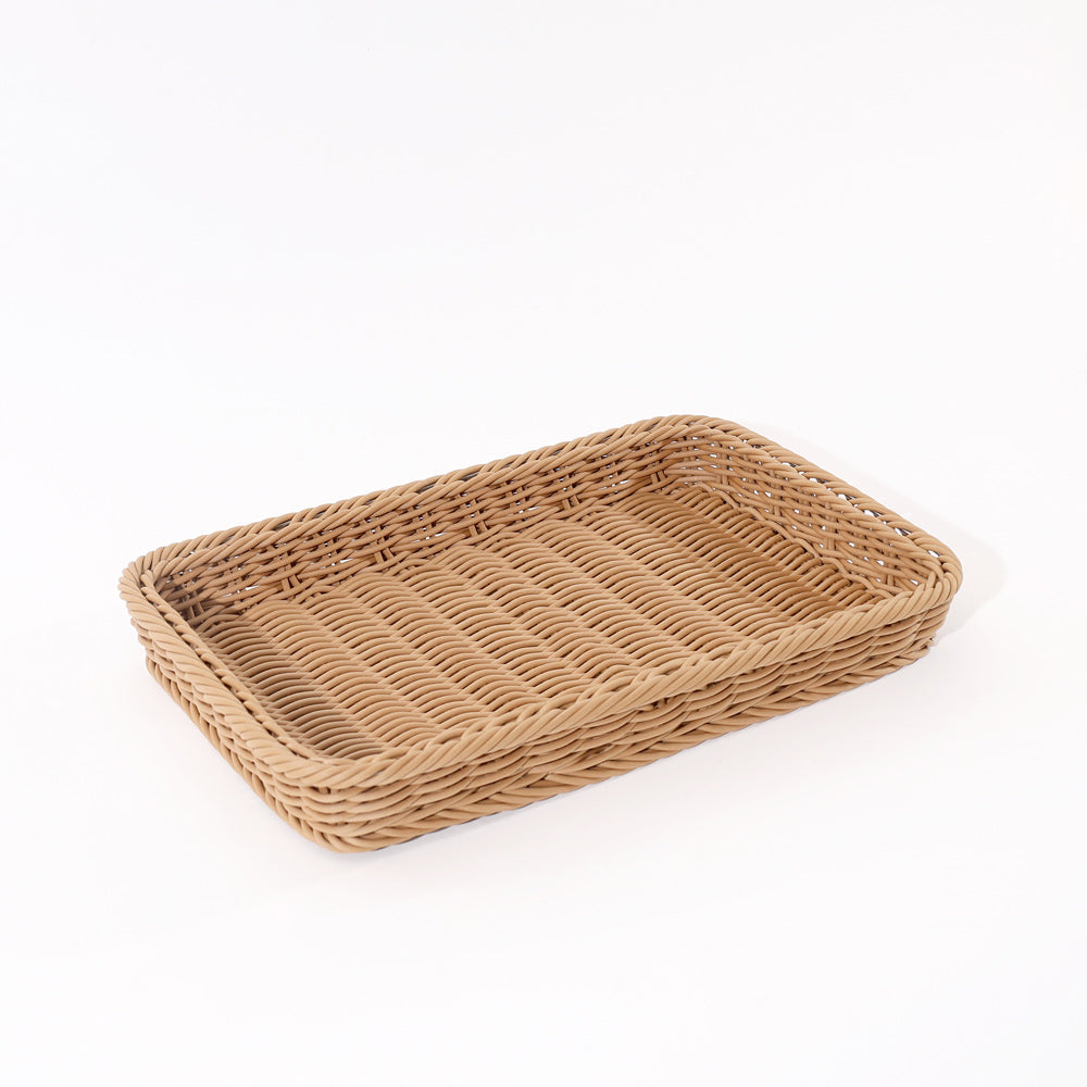 Stena Rectangular Basket Medium - Khaki