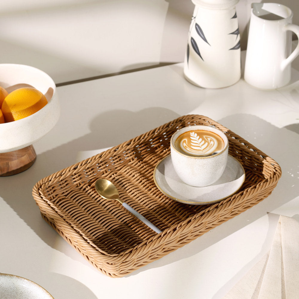 Stena Rectangular Basket Medium - Khaki