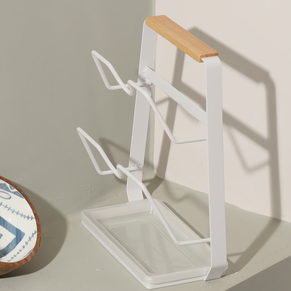 Steps Lid Holder - Cream White