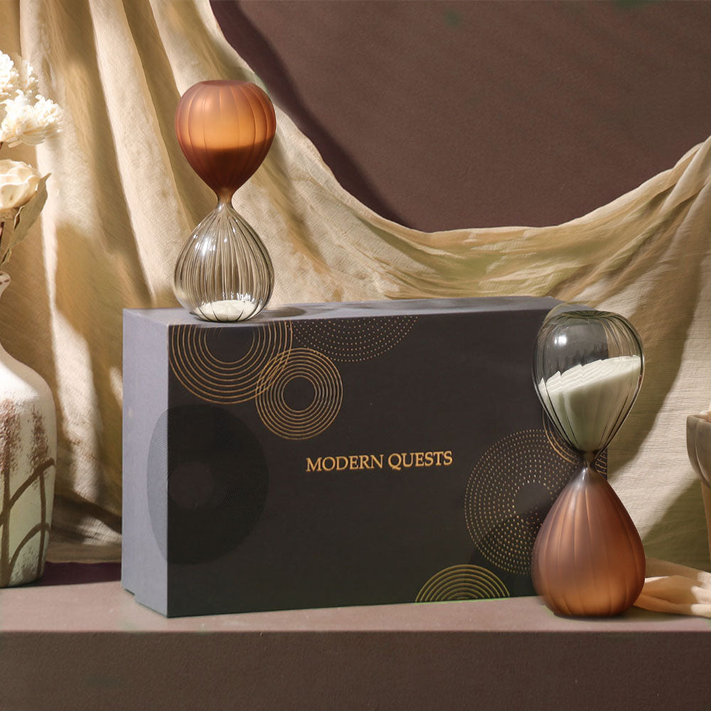 Stockholm Hourglass 2-piece Gift Set - Smoke Amber
