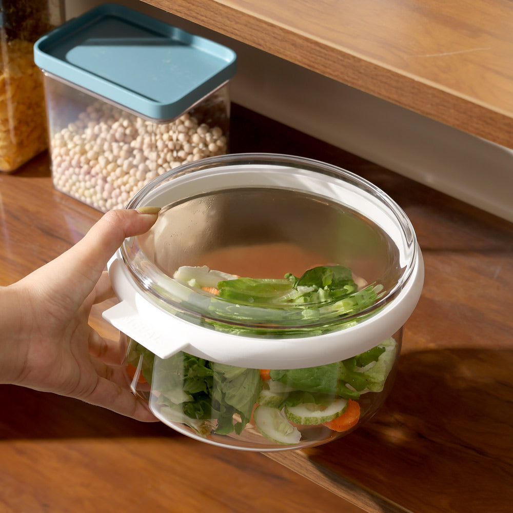 Stora Round Storage Box - White
