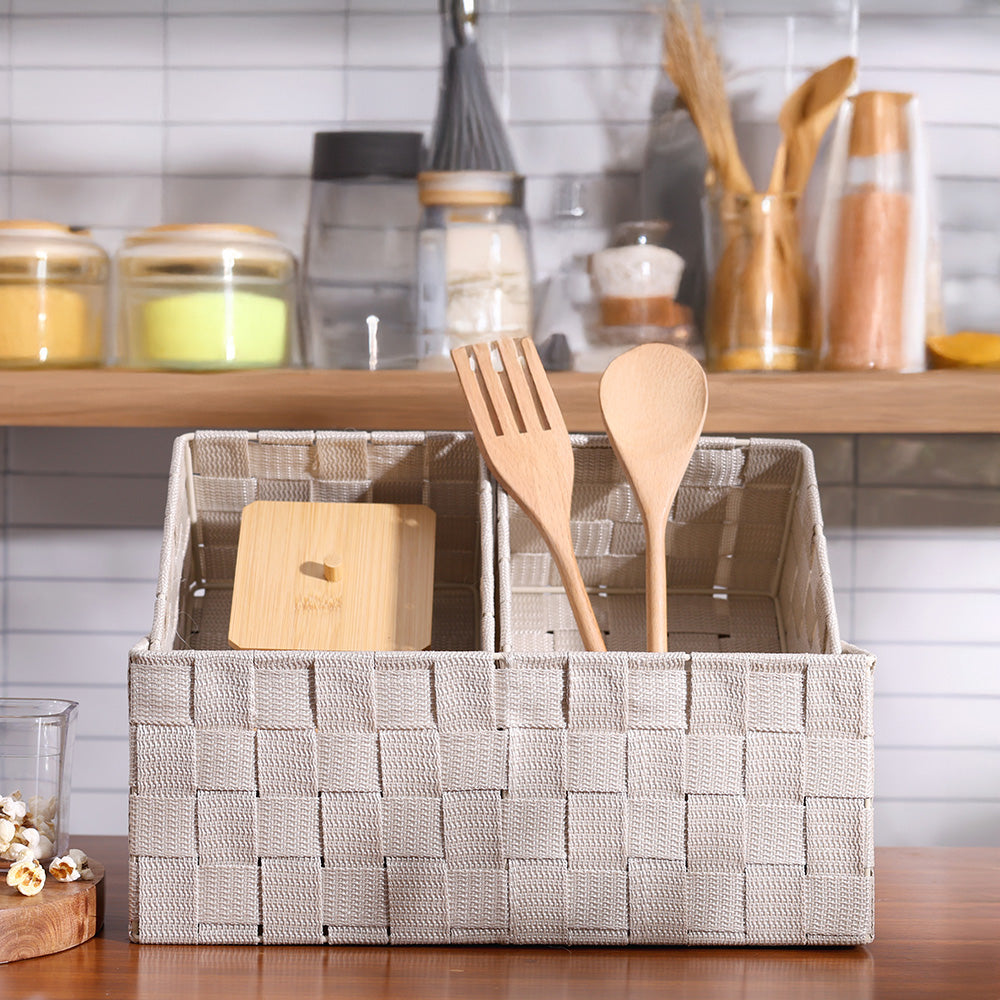 Otto Storage Baskets, Set of 3 - Beige