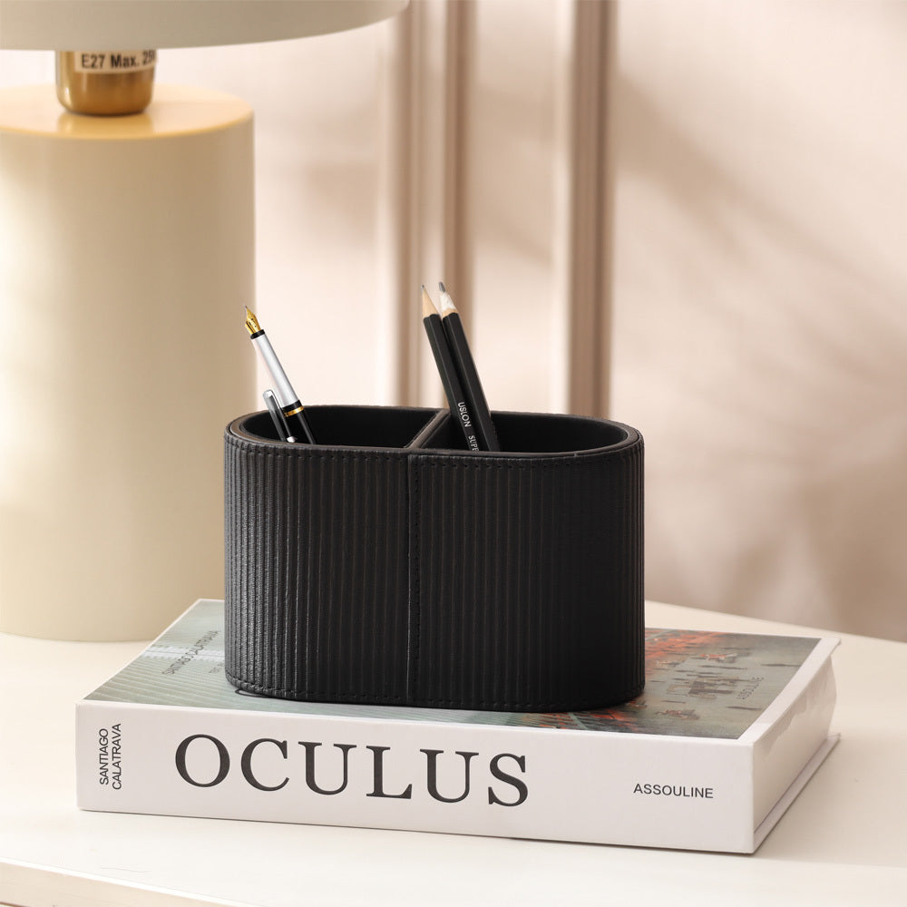 Stripes Duo Organizer - Black