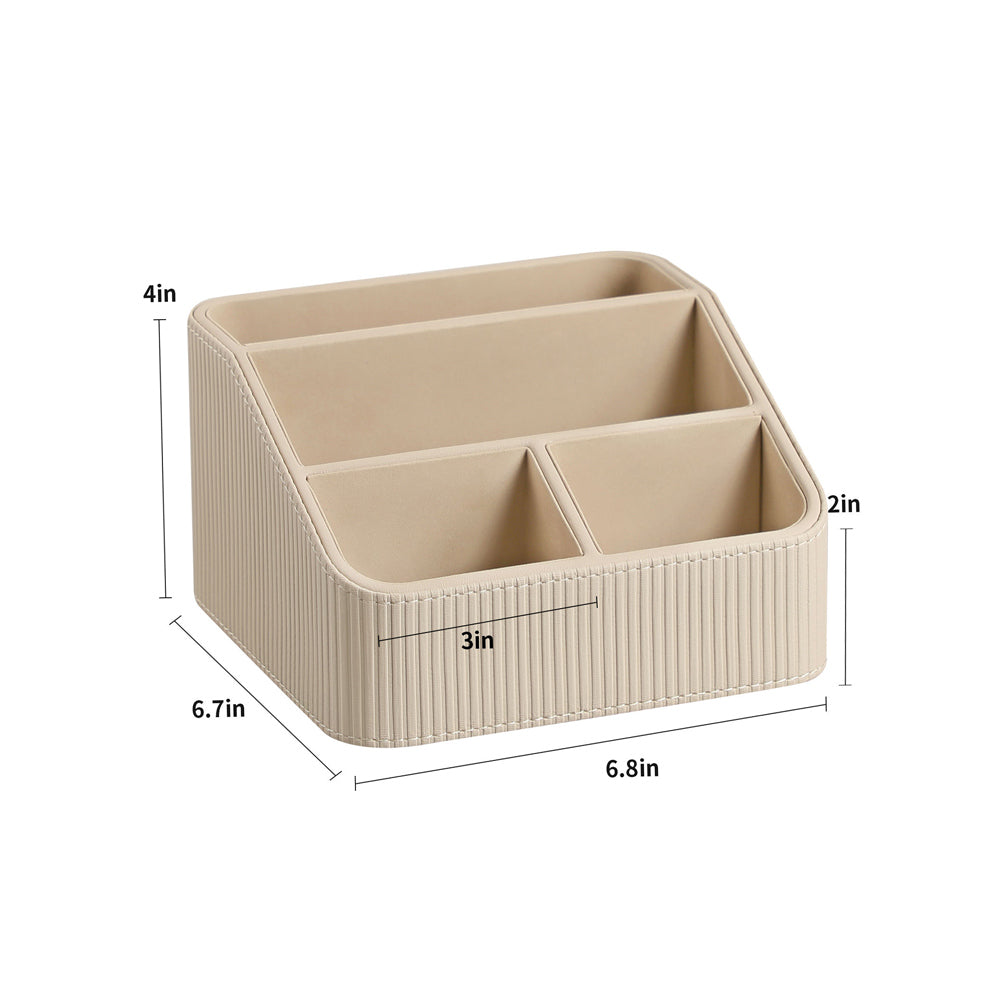 Stripes Multi-compartment Organiser - Greige