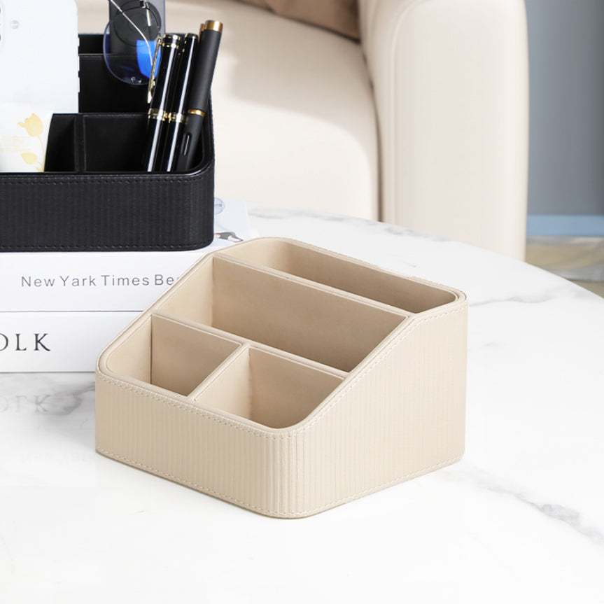 Stripes Multi-compartment Organiser - Greige