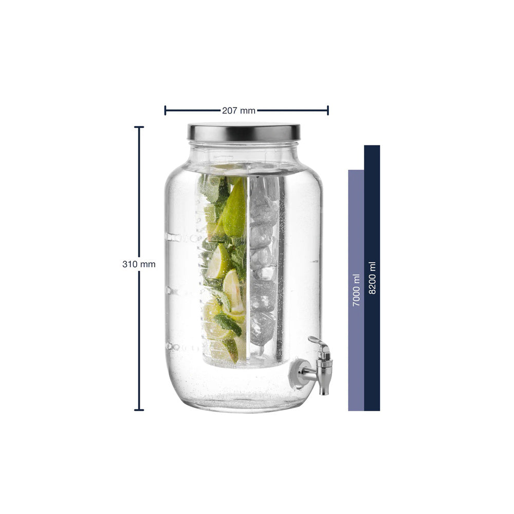 Succo Beverage Dispenser with Infuser 7L