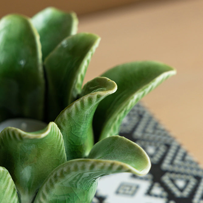 Succulent Tealight Holder Large - Green