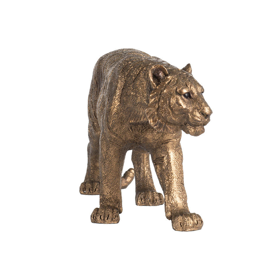 Sumatran Tiger Decorative Sculpture - Bronze