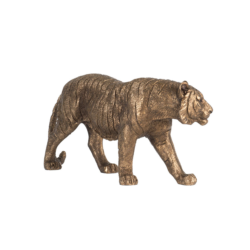 Sumatran Tiger Decorative Sculpture - Bronze