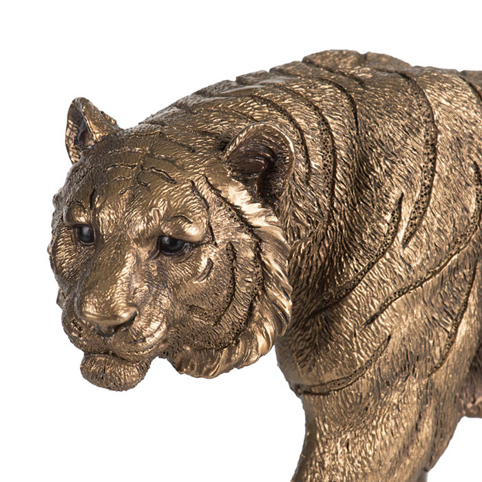 Sumatran Tiger Decorative Sculpture - Bronze