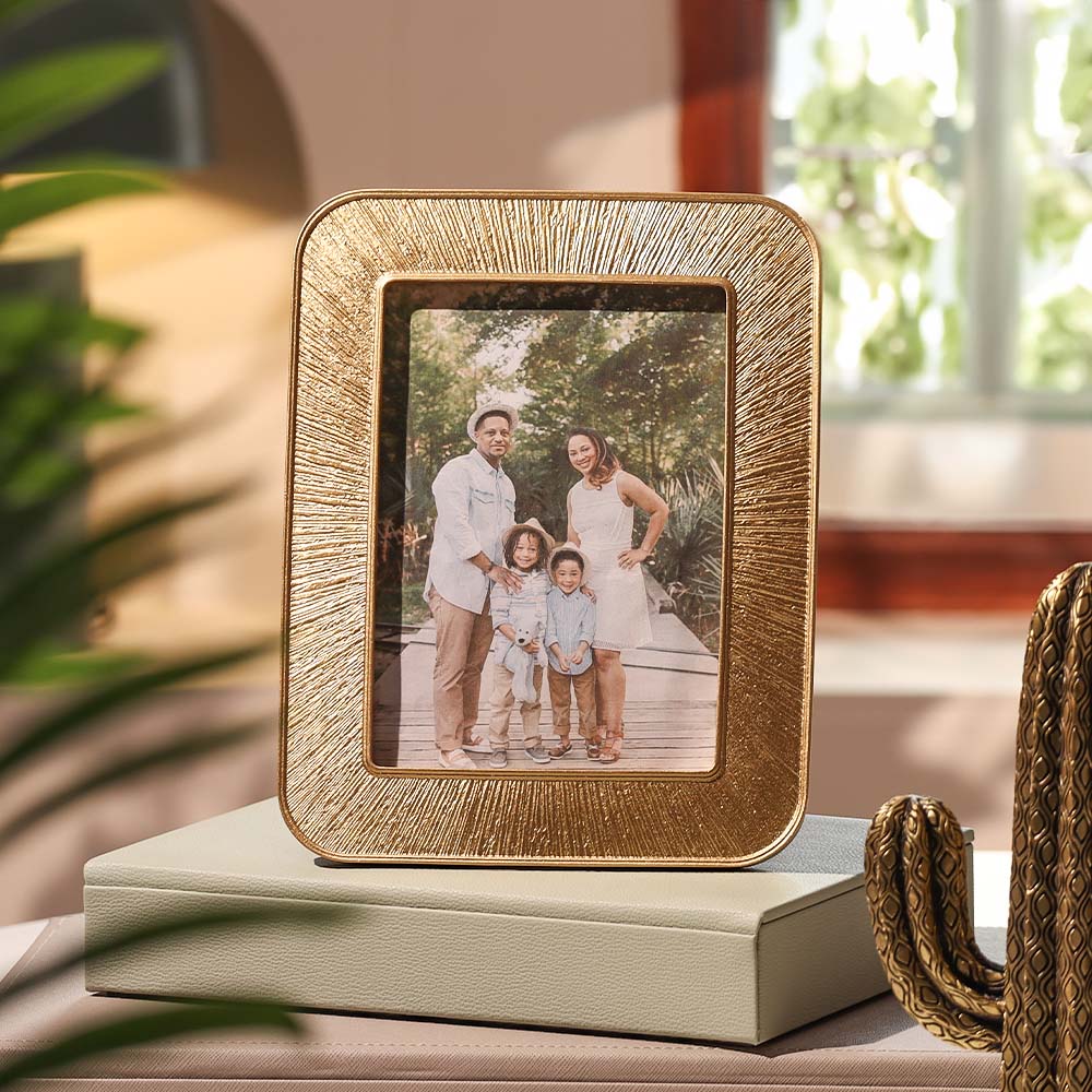 Starburst Photo Frame Large - Gold