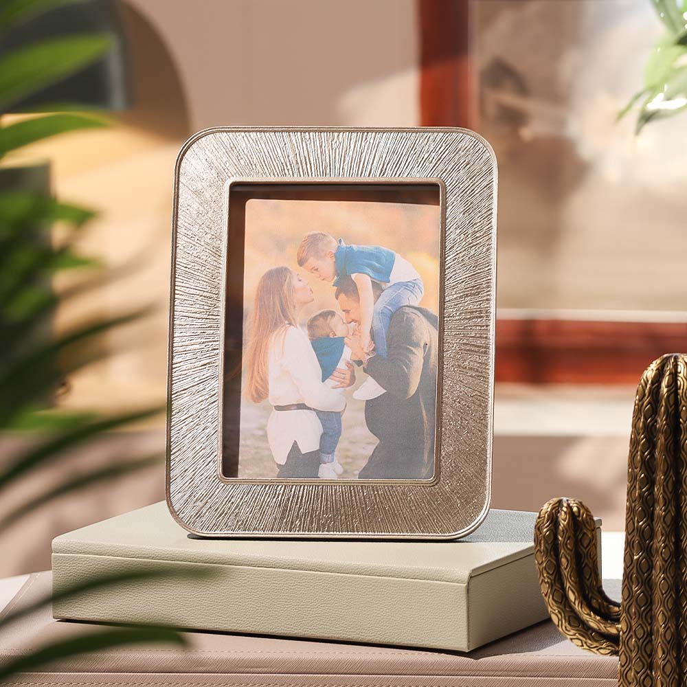 Starburst Photo Frame Large - Silver