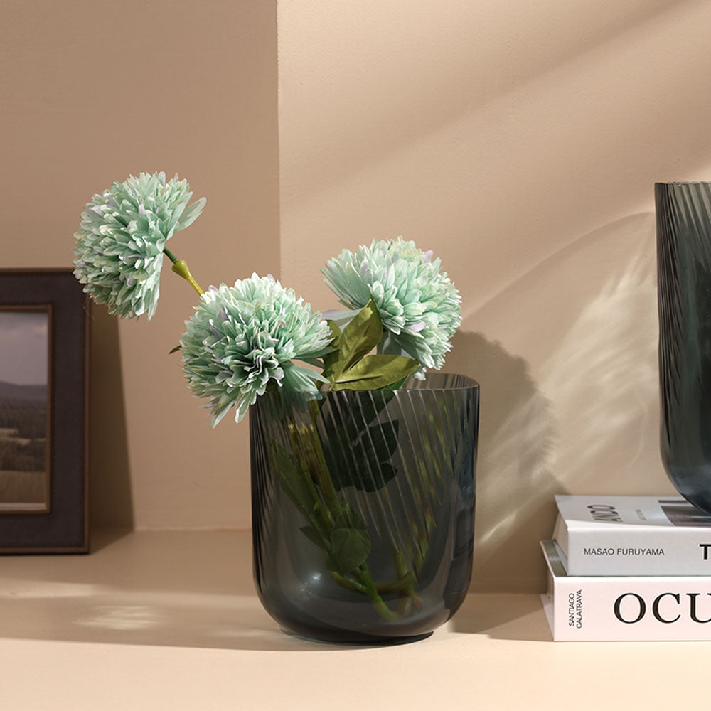 Suona Glass Vase Small - Indigo Blue