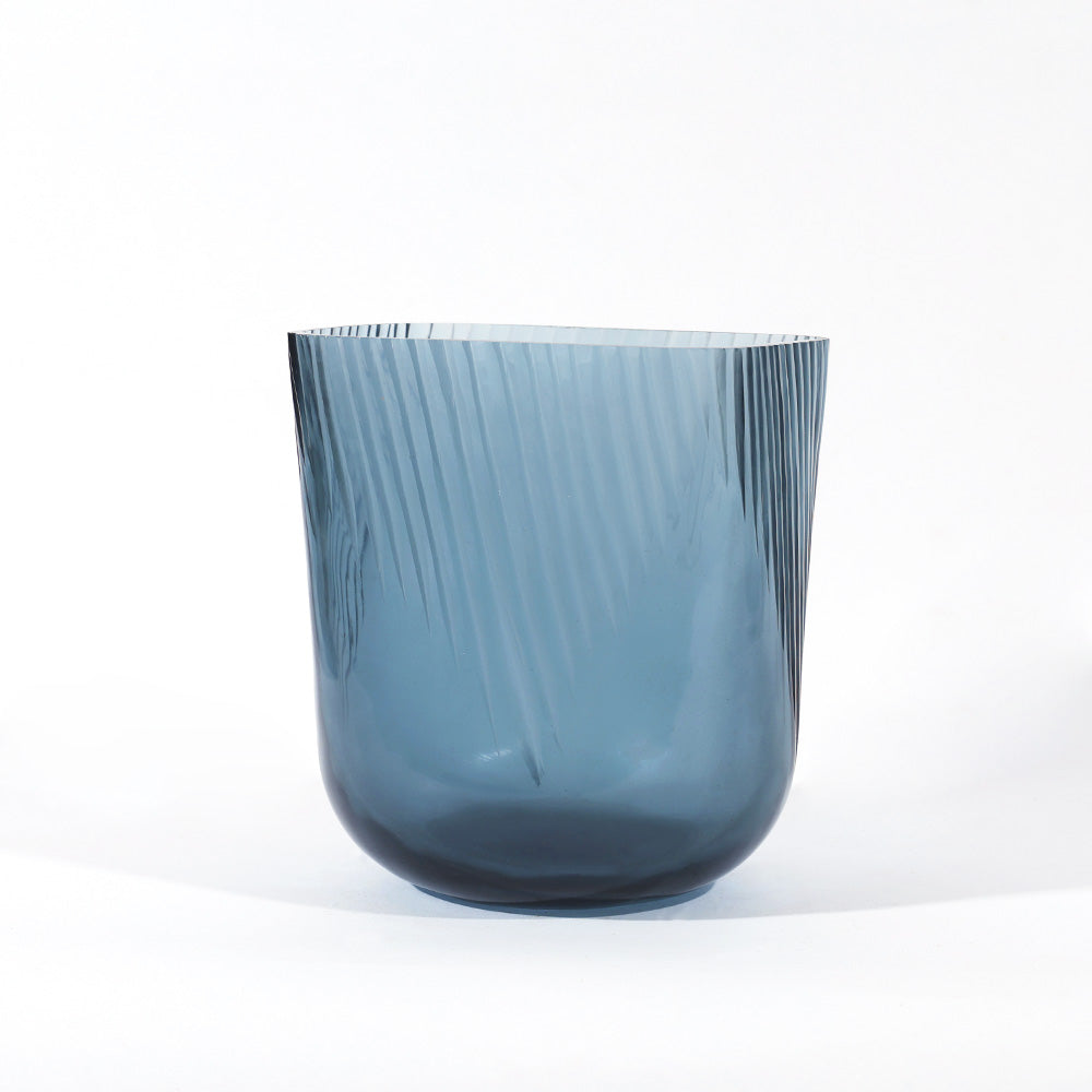 Suona Glass Vase Small - Indigo Blue
