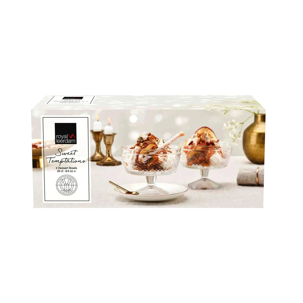Temptations Dessert Bowls Round 250ml, Set of 2