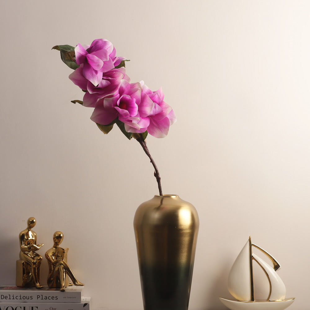 Sweetbay Magnolia Faux Stem - Purple