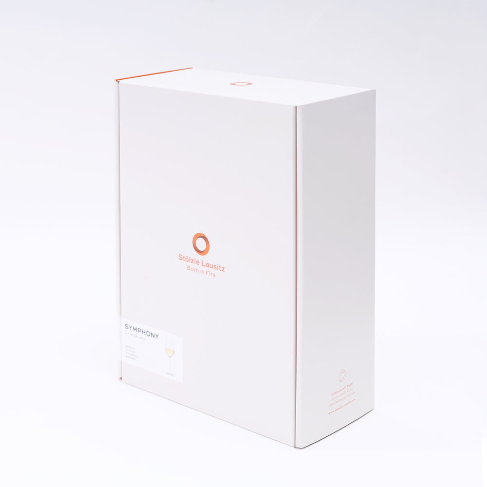 Symphony White Wine Glasses 405ml, Set of 2