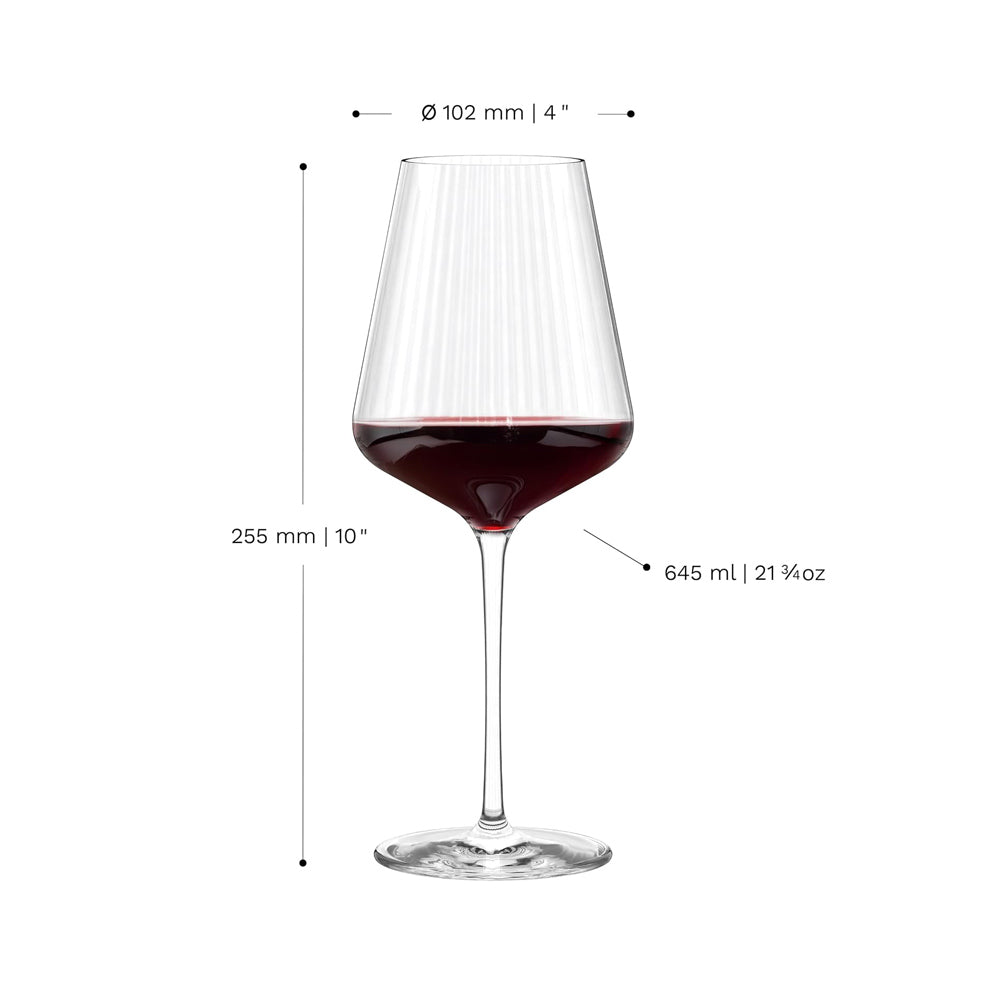 Symphony Bordeaux Glasses 645ml, Set of 2
