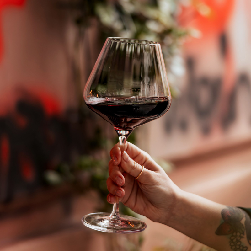 Symphony Burgundy Glasses 710ml, Set of 2