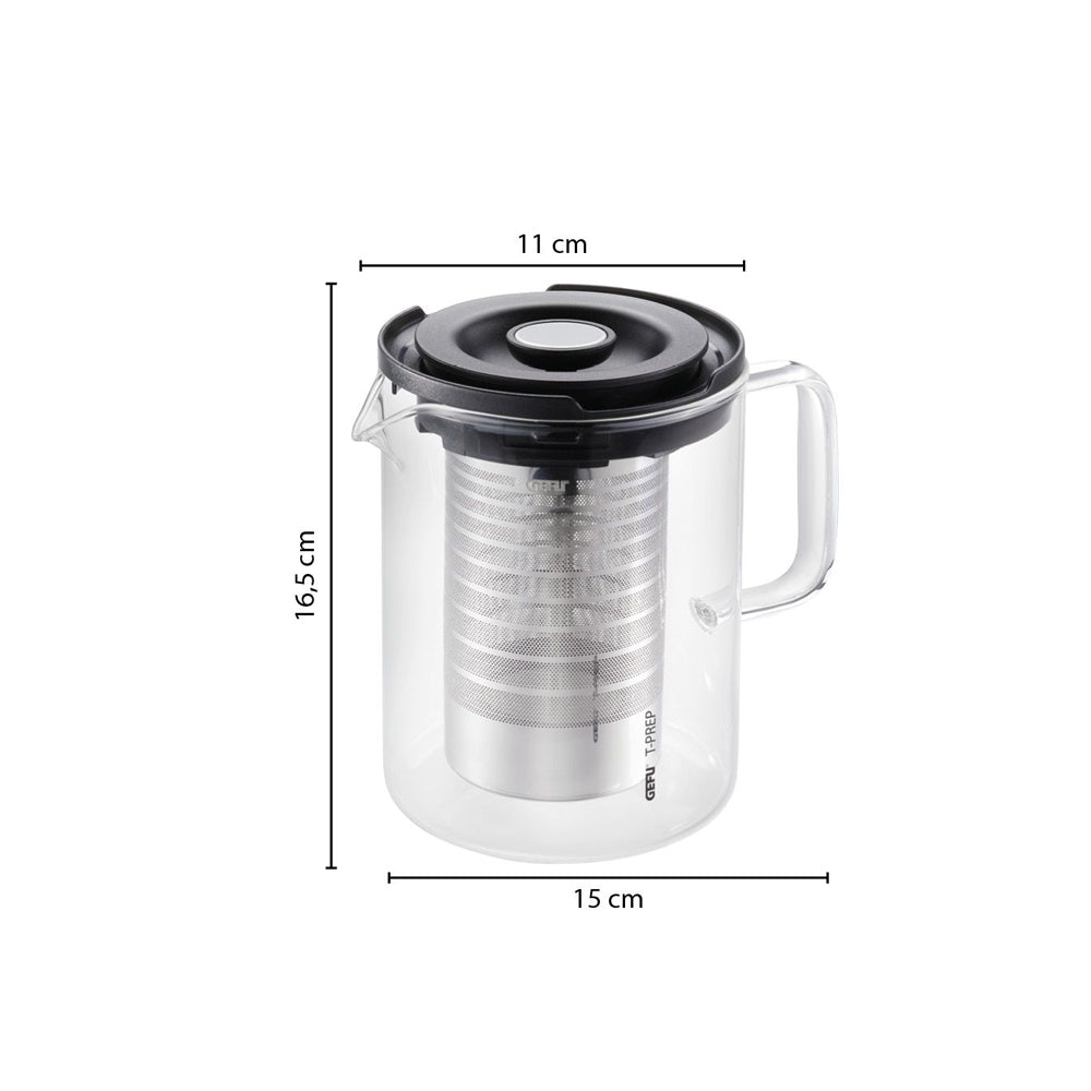 T-Prep Glass Teapot with Infuser 800ml