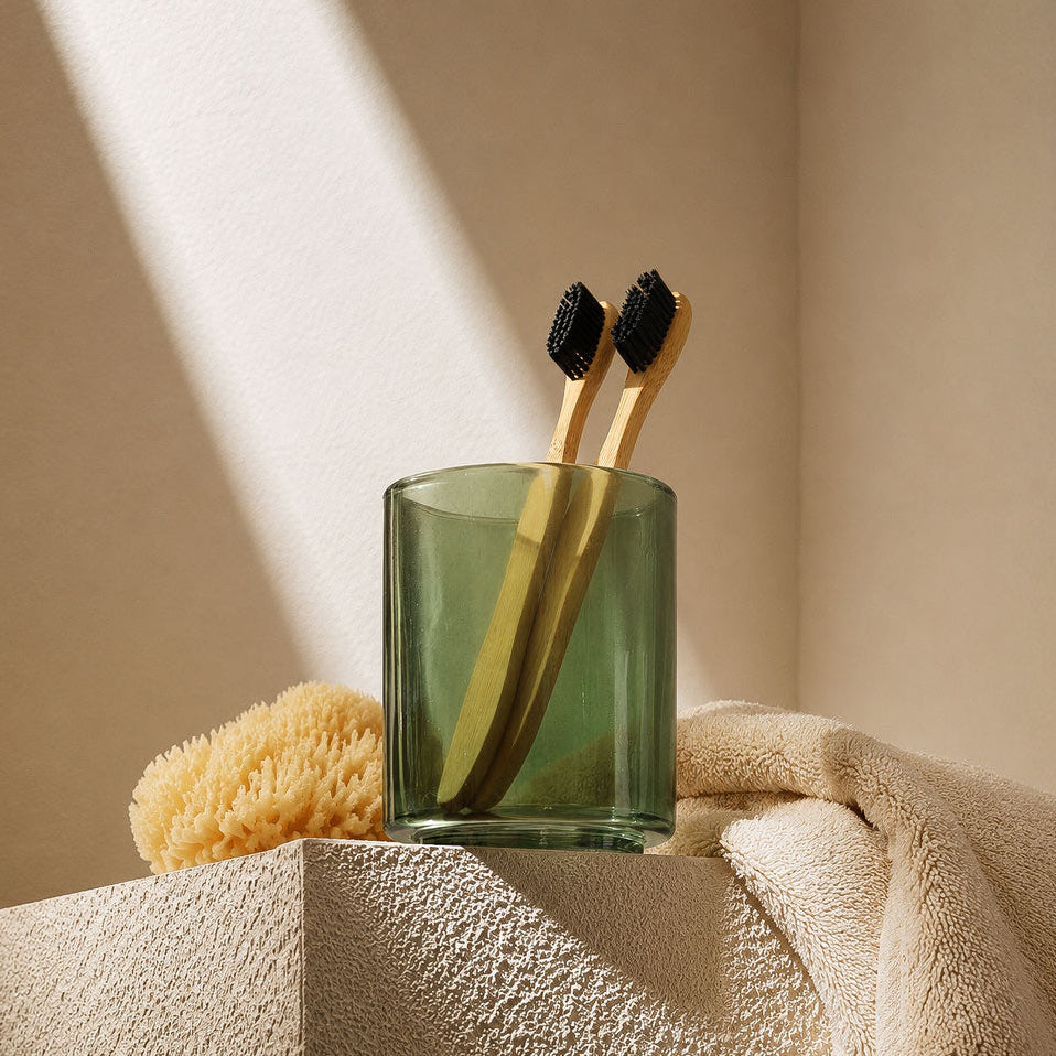 Tada Toothbrush Tumbler - Dark Green