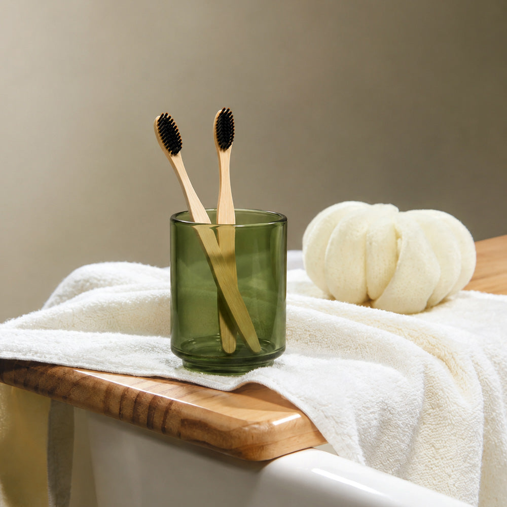 Tada Toothbrush Tumbler - Dark Green