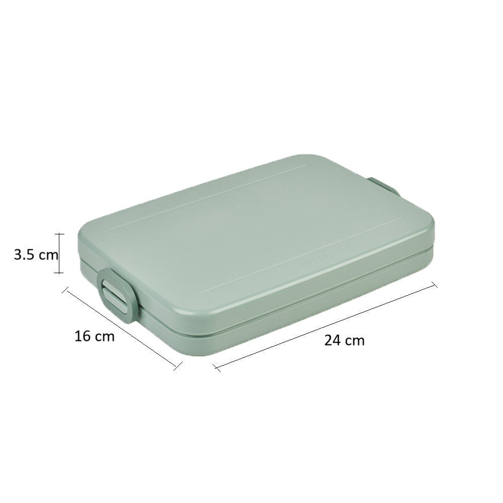 Take A Break Lunch Box Flat - Nordic Sage