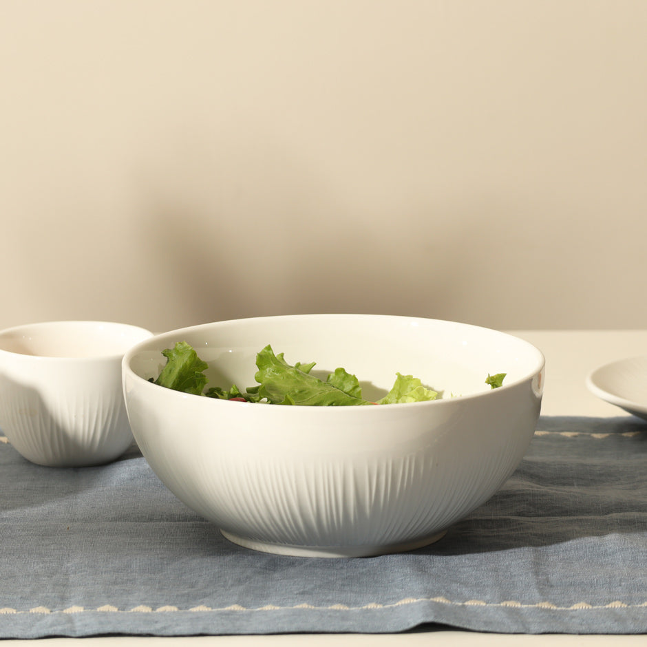 Talia Large Bowl - Ivory