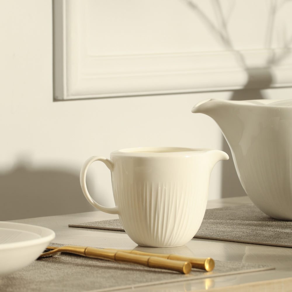 Talia Milk Jug - Ivory