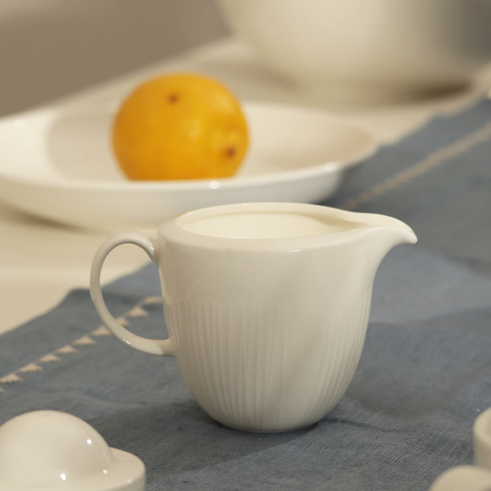 Talia Milk Jug - Ivory