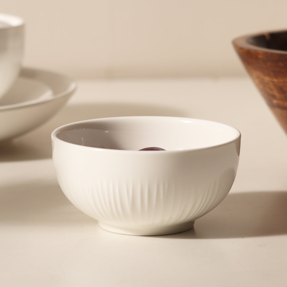 Talia Small Bowl - Ivory