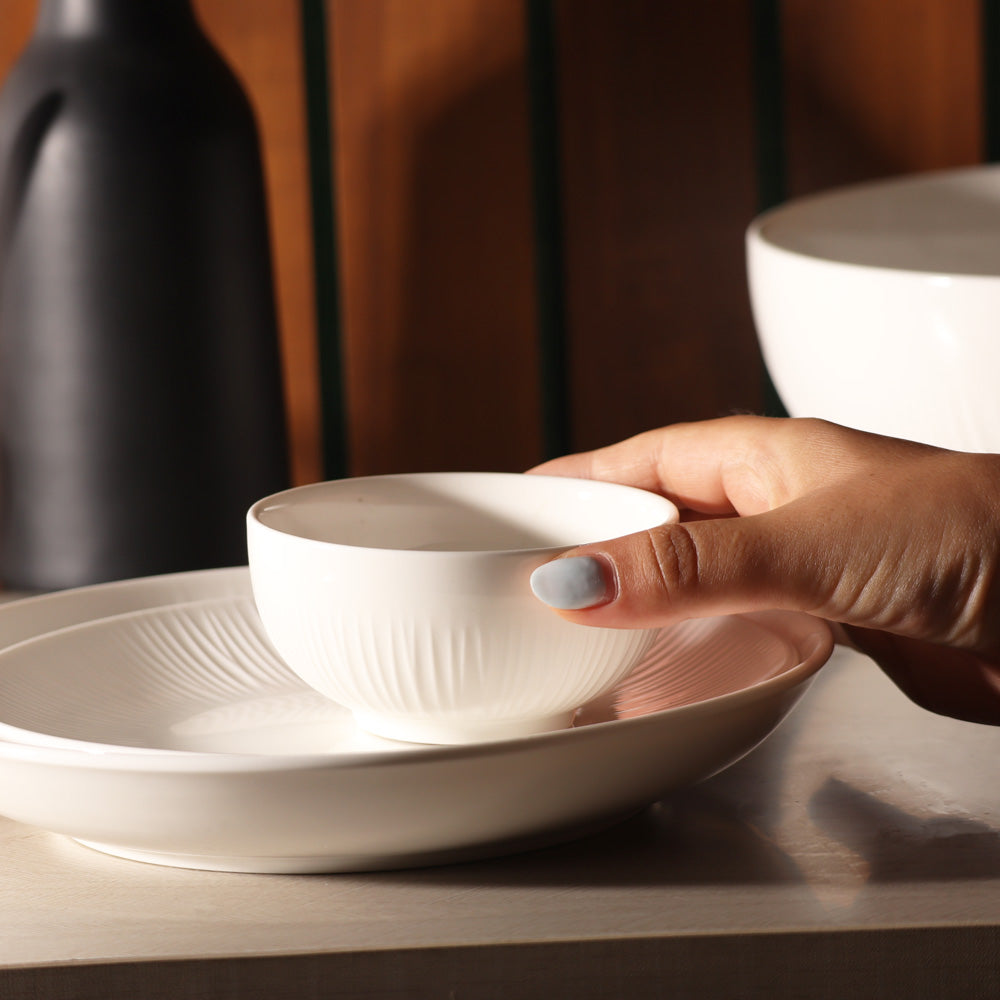 Talia Small Bowl - Ivory