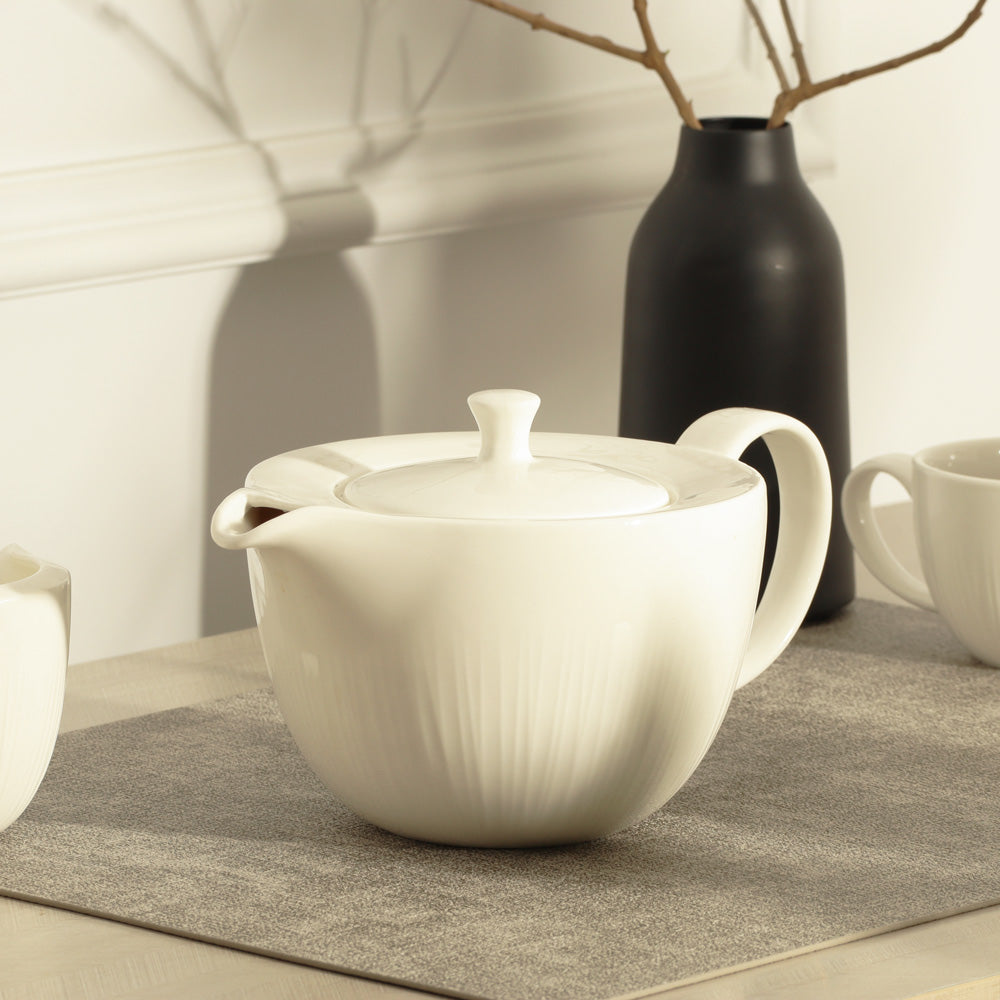 Talia Tea Pot - Ivory