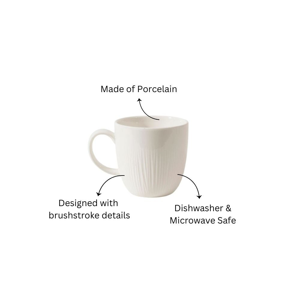 Talia Coffee Mug - Ivory