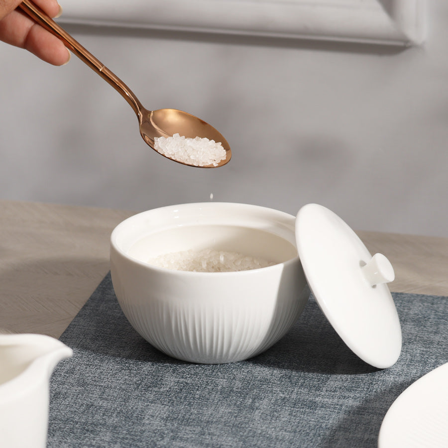 Talia Sugar Bowl - Ivory