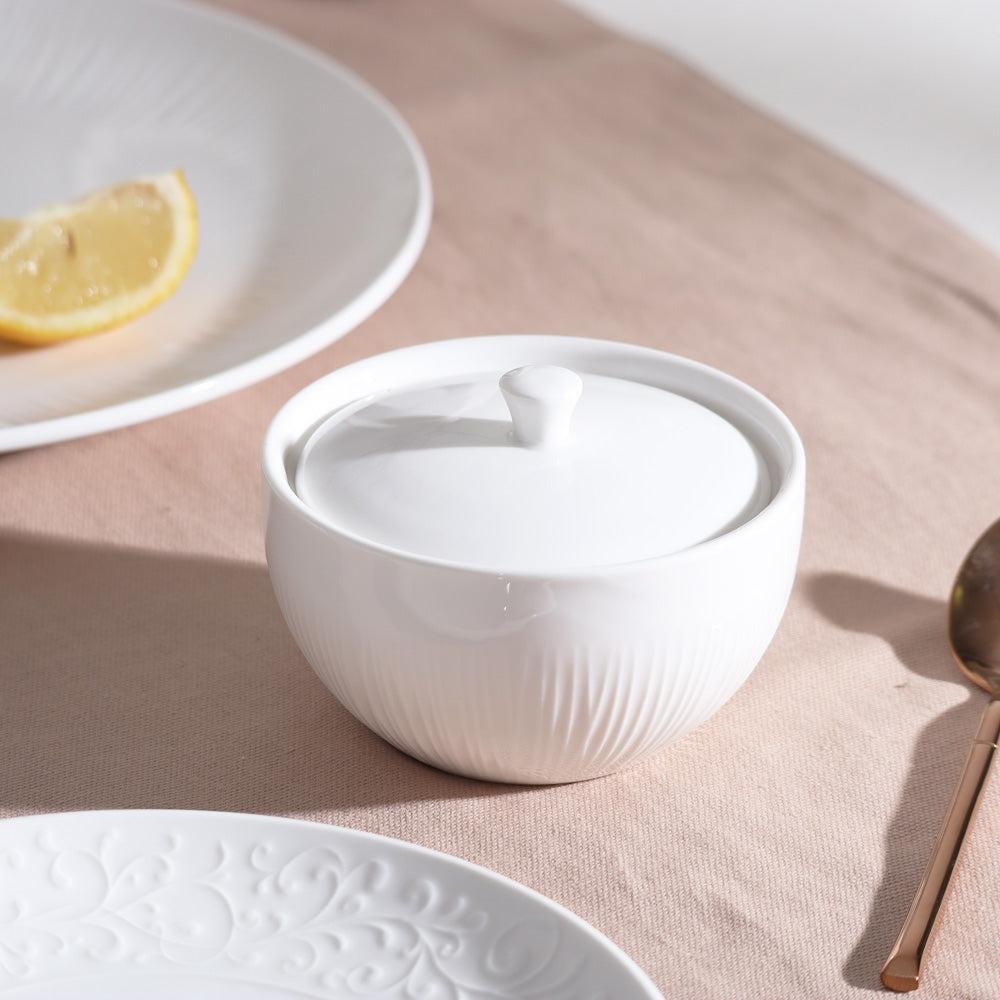 Talia Sugar Bowl - Ivory