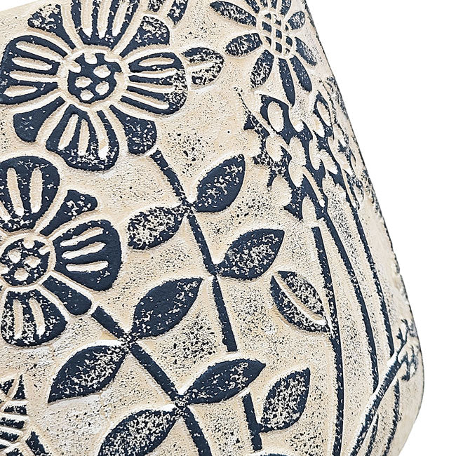 Tao Concrete Planters, Set of 2 - Blue Poppy