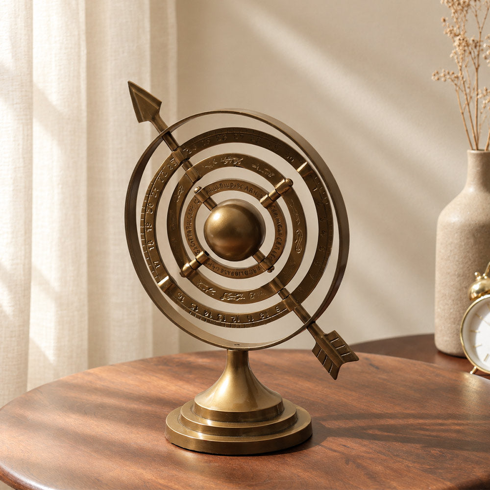 Target Arrow Sculpture - Gold
