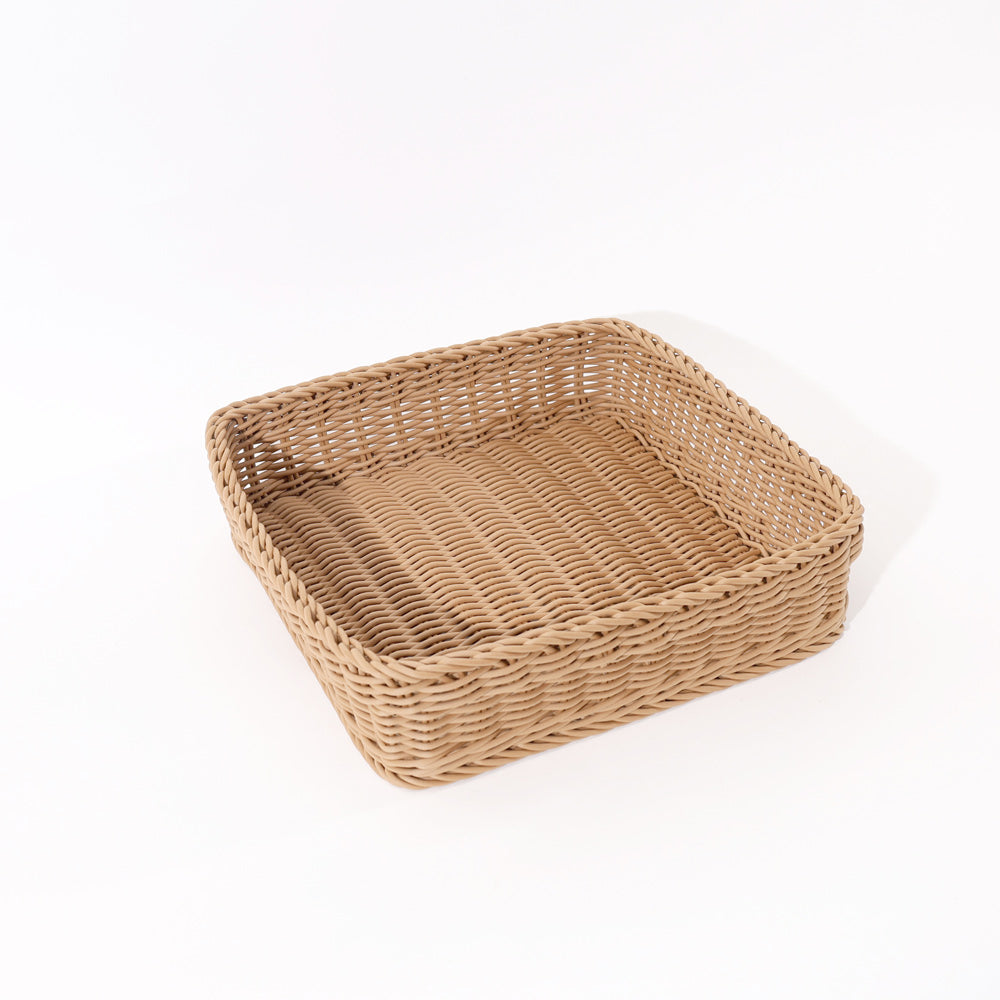 Tate Square Basket Medium - Khaki