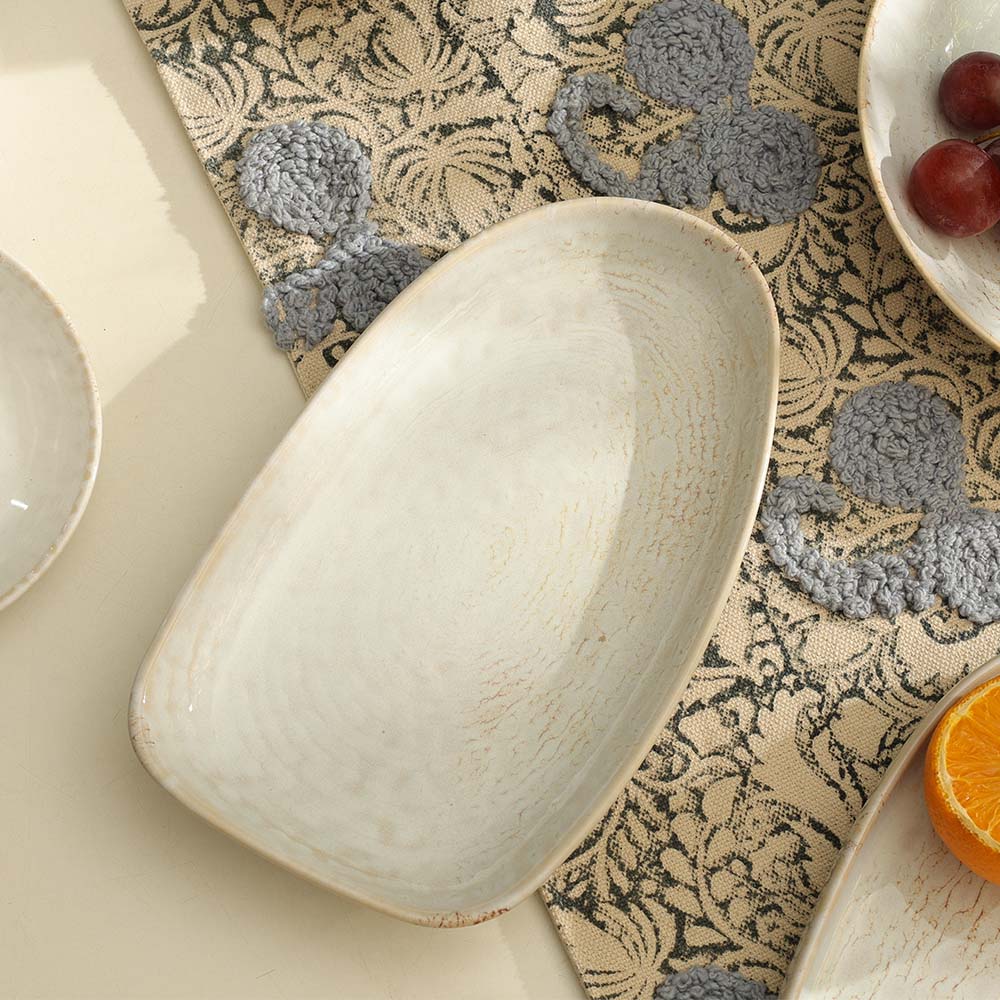 Terra Serving Platter - Blue Eye Gold