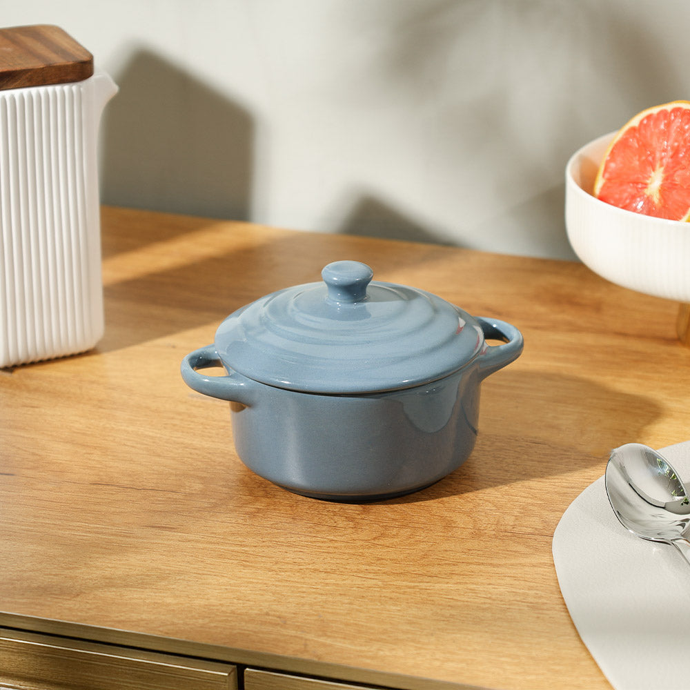 Therma Ceramic Serving Pot Mini - Slate Blue