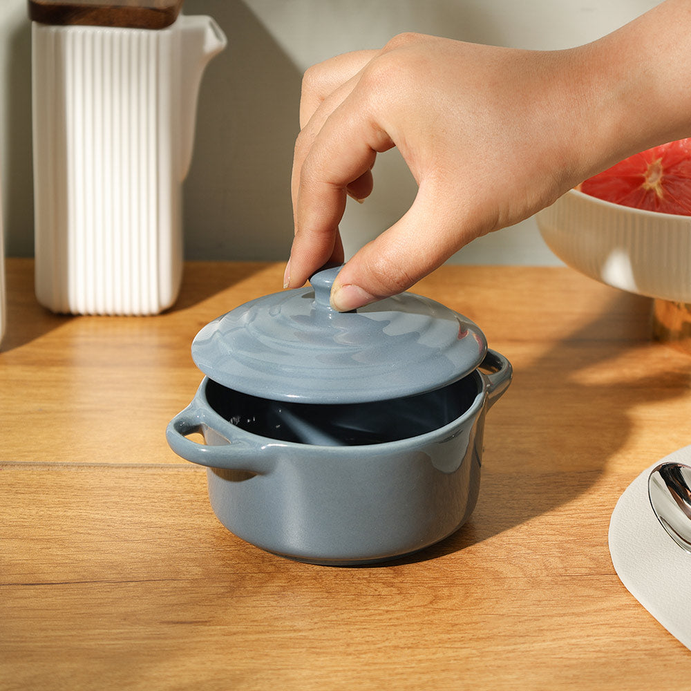 Therma Ceramic Serving Pot Mini - Slate Blue