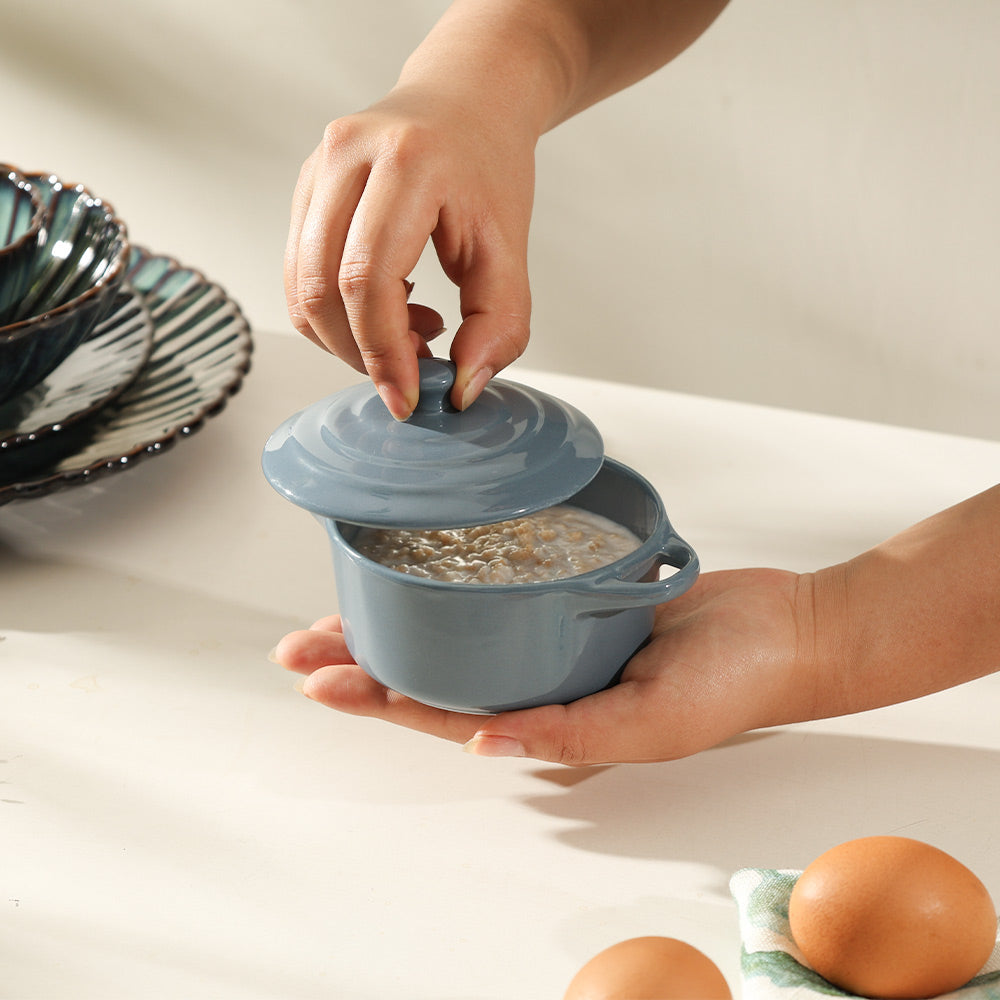 Therma Ceramic Serving Pot Mini - Slate Blue