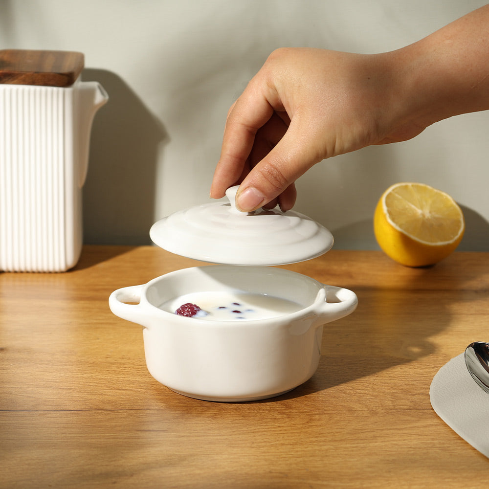 Therma Ceramic Serving Pot Mini - White