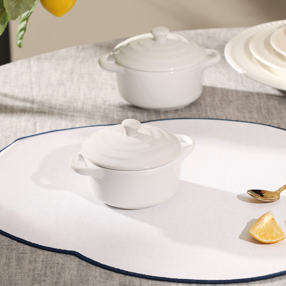 Therma Ceramic Serving Pot Mini - White