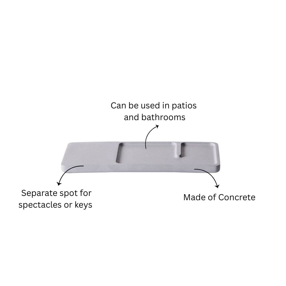 Tidy Desk Tray - Grey