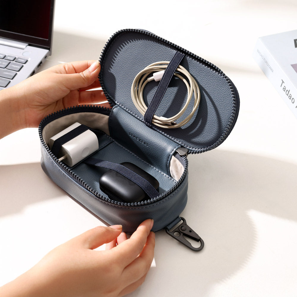 Tidy Tech Pouch Small - Blue