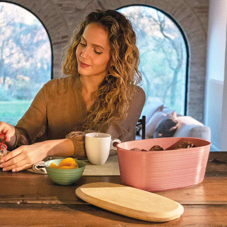 Tierra Bread Box - Terracotta Red