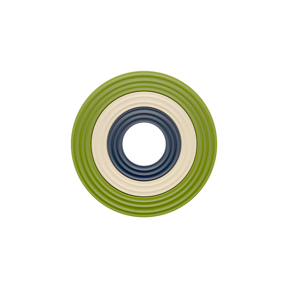Tierra 3-in-1 Ring Trivets - Avocado Green